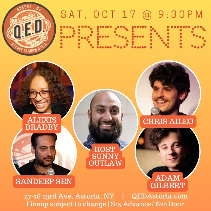 QED Presents at Q.E.D. Astoria