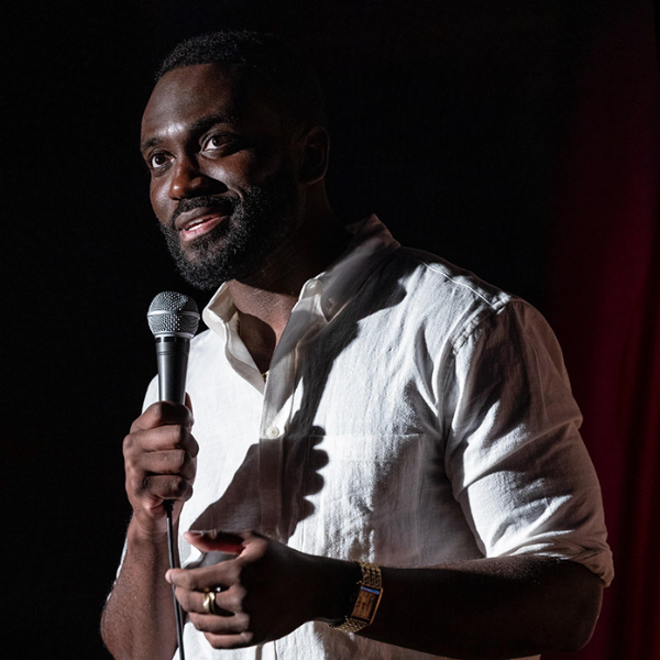 Dr. Kojo at Emerald City Comedy Club