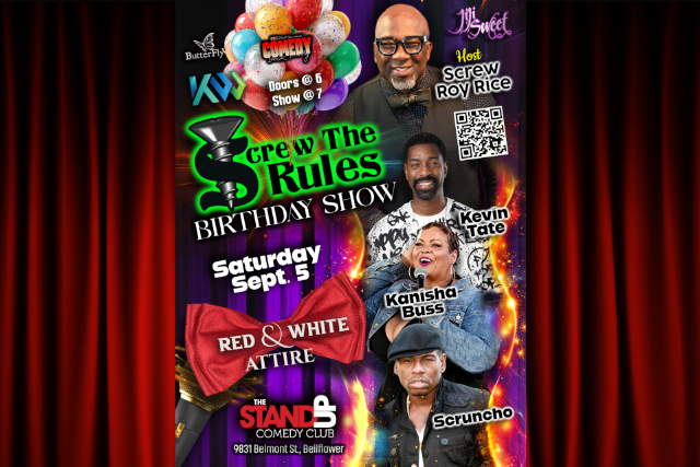 Screw The Rules Birthday Show at The Stand Up Comedy Club