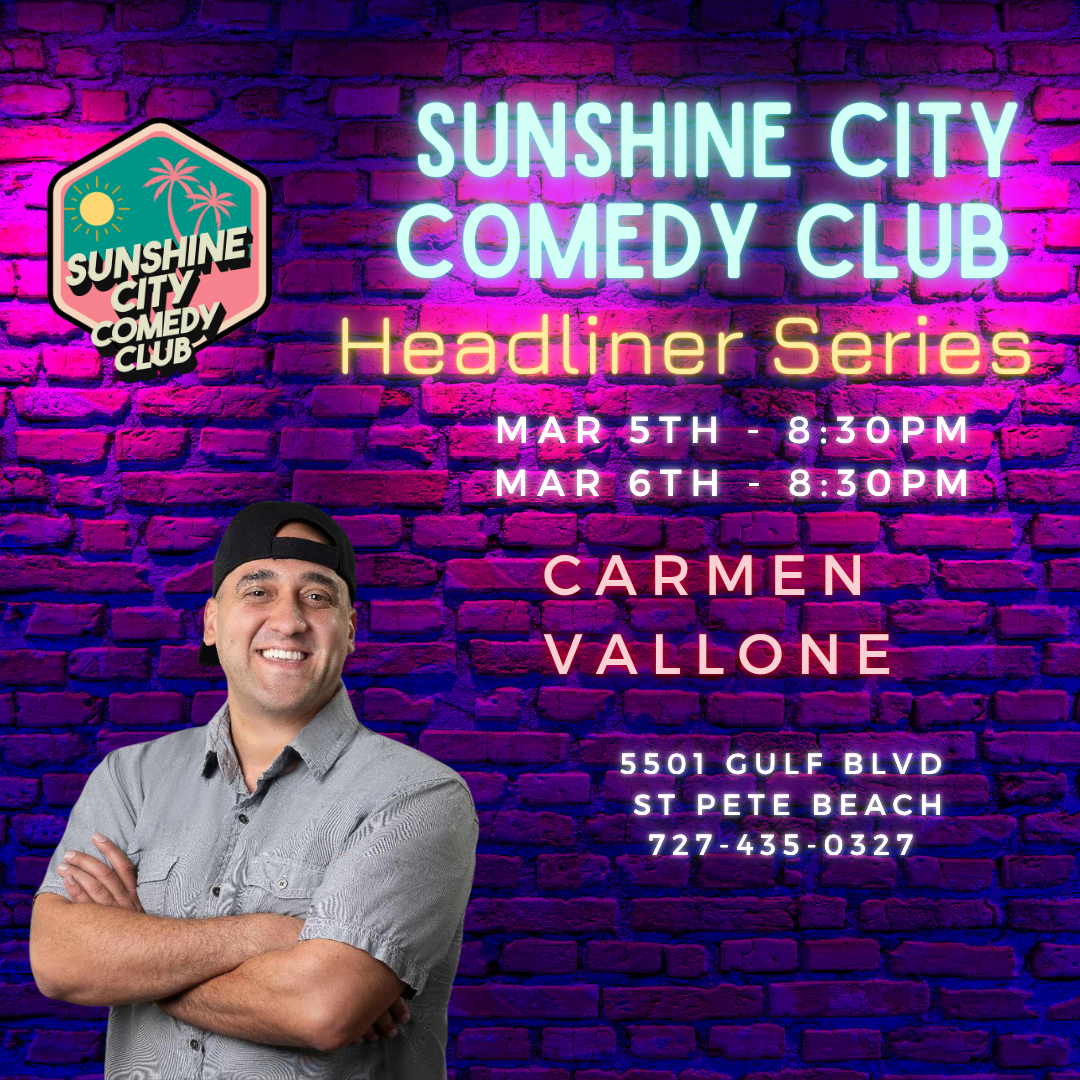 Carmen Vallone at Sunshine City Comedy Club