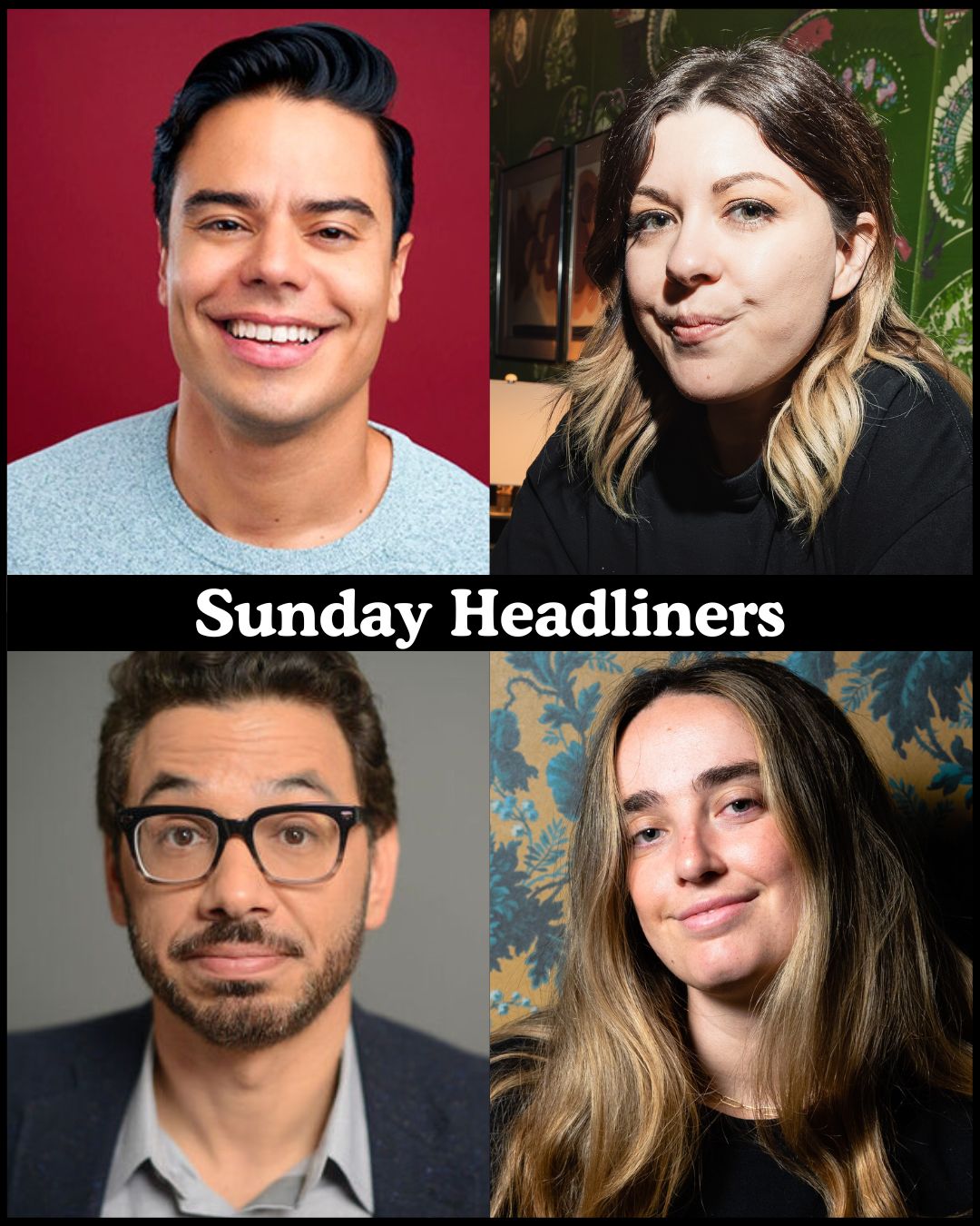 Sunday Headliners at The Comedy Store