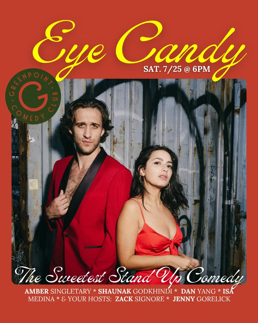 Eye Candy at Greenpoint Comedy Club