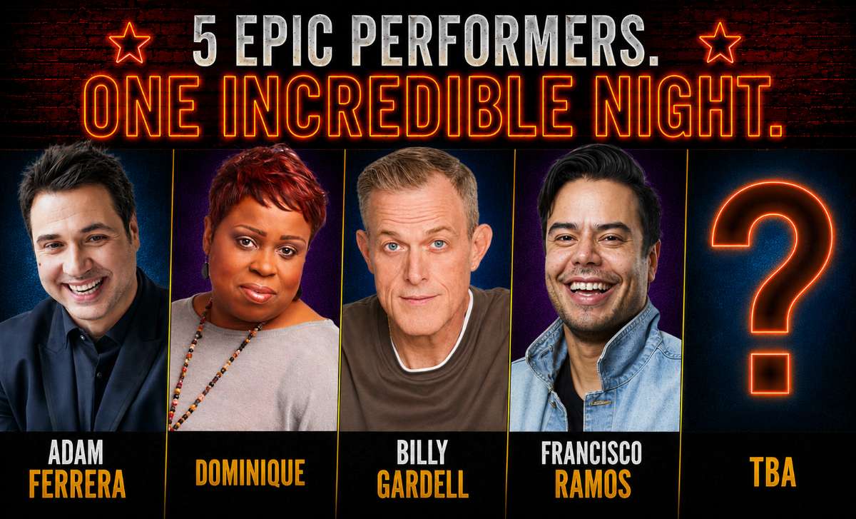 Francisco Ramos, Dominique, Adam Ferrara, Billy Gardell and more at The Comedy & Magic Club