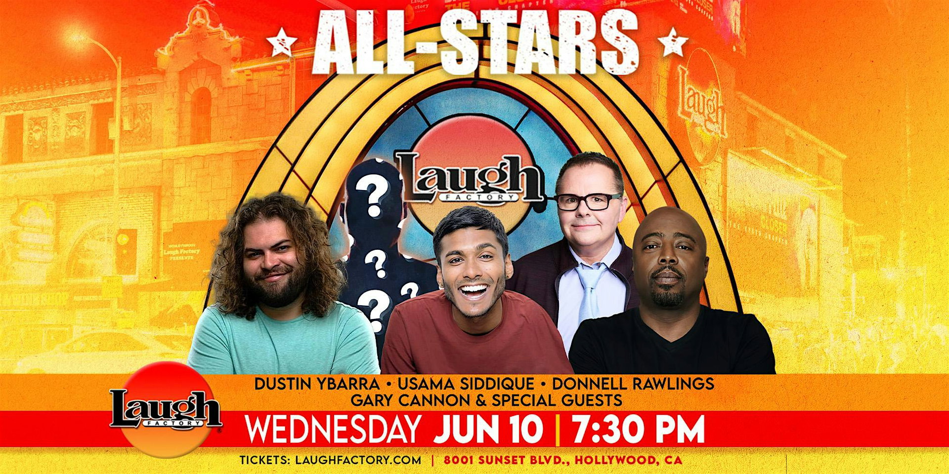 All-Star Comedy at The Laugh Factory Hollywood
