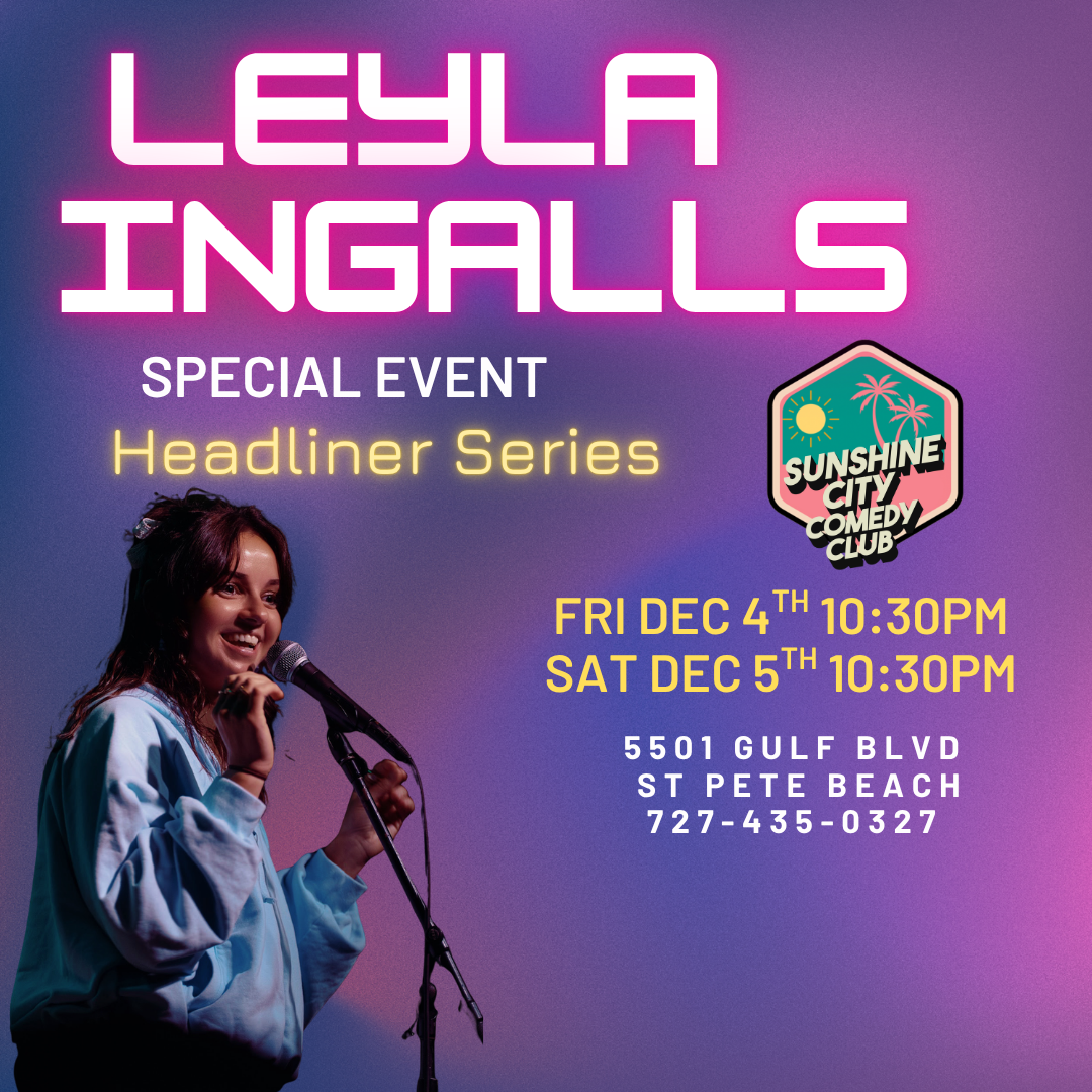 Leyla Ingalls at Sunshine City Comedy Club