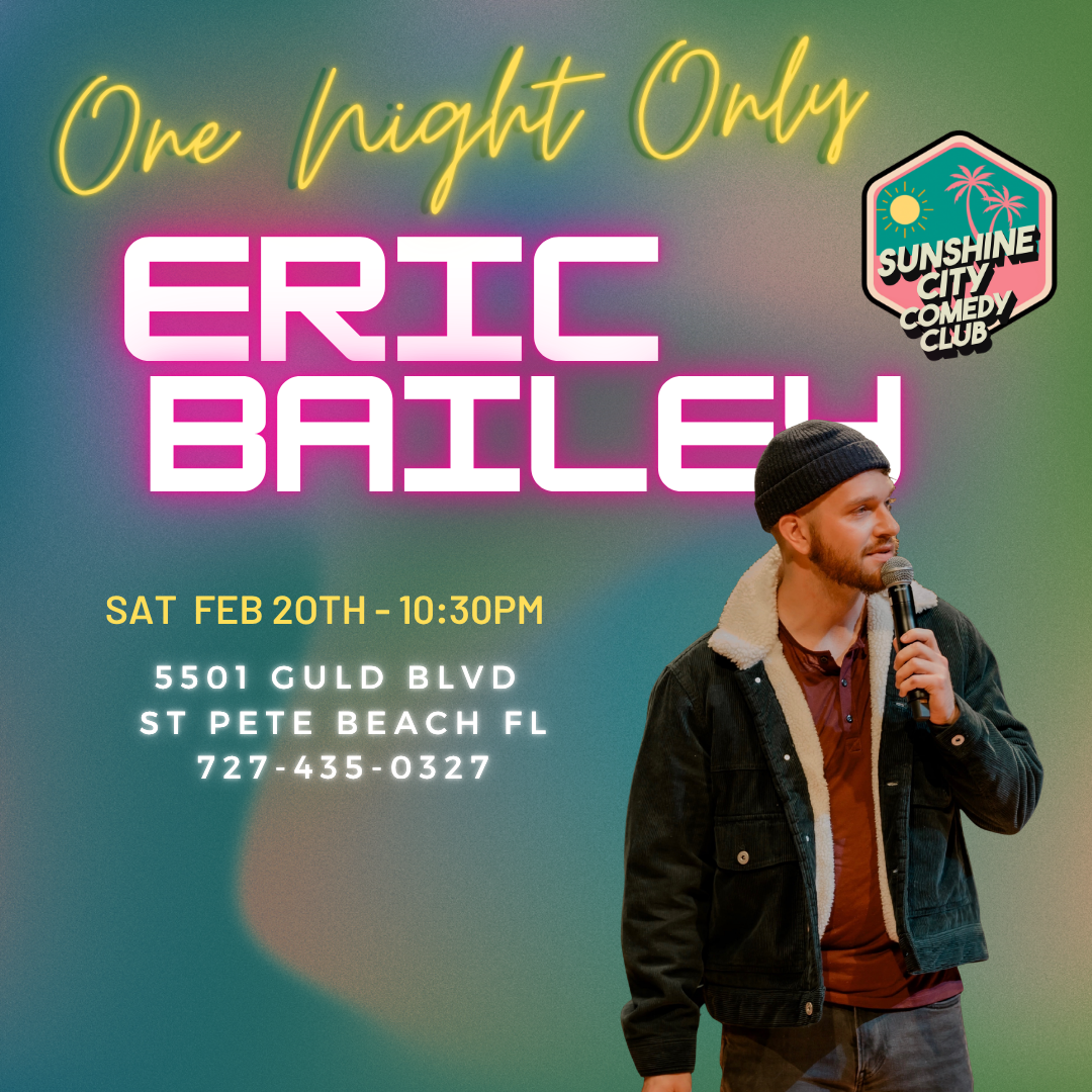 Eric Bailey at Sunshine City Comedy Club
