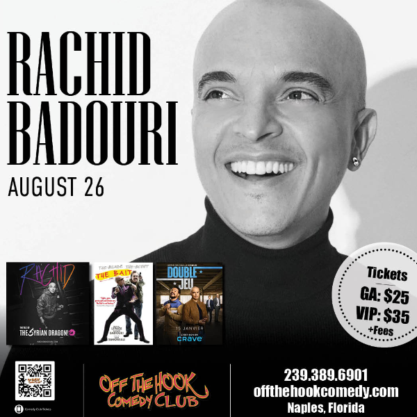 Rachid Badouri at Off The Hook Comedy Club