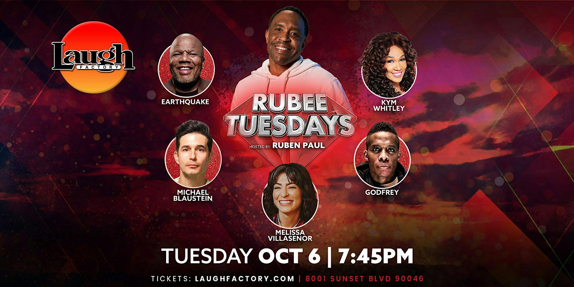 Rubee Tuesdays at The Laugh Factory Hollywood