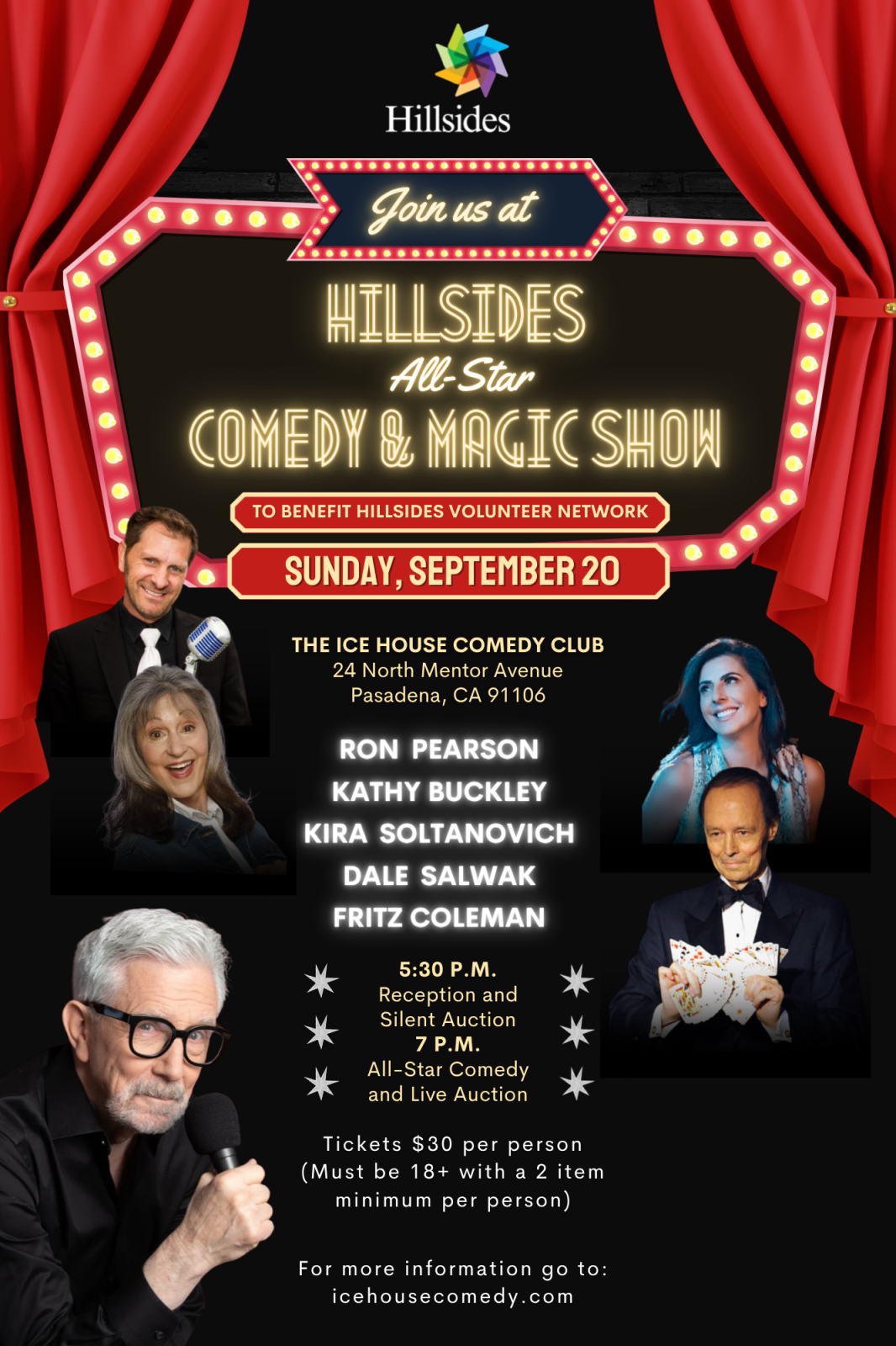 Hillsides' All-Star Comedy Show at The Ice House