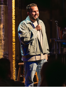 Nasser Al-Rayess at Stardome Comedy Club
