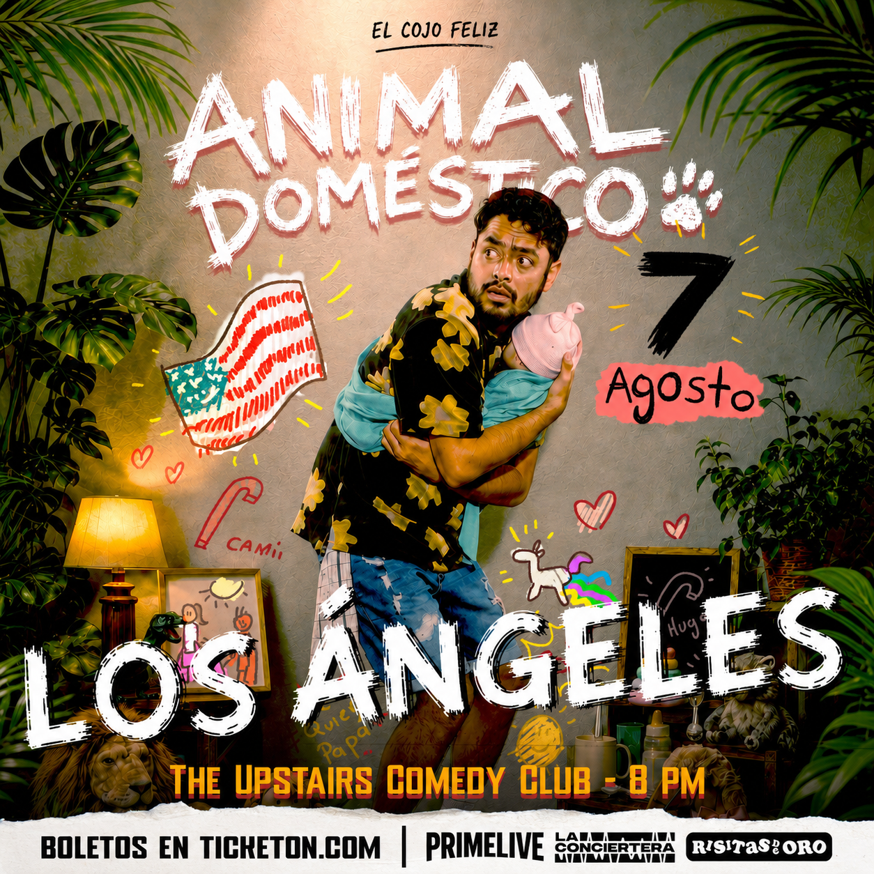 ANIMAL DOMESTICO at The Upstairs Comedy Club