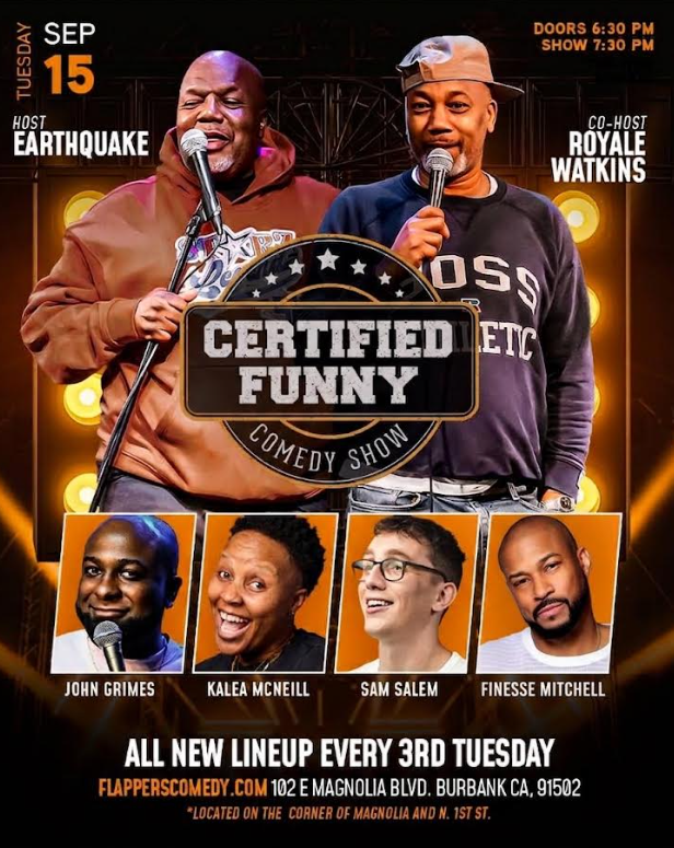 Certified Funny at Flappers