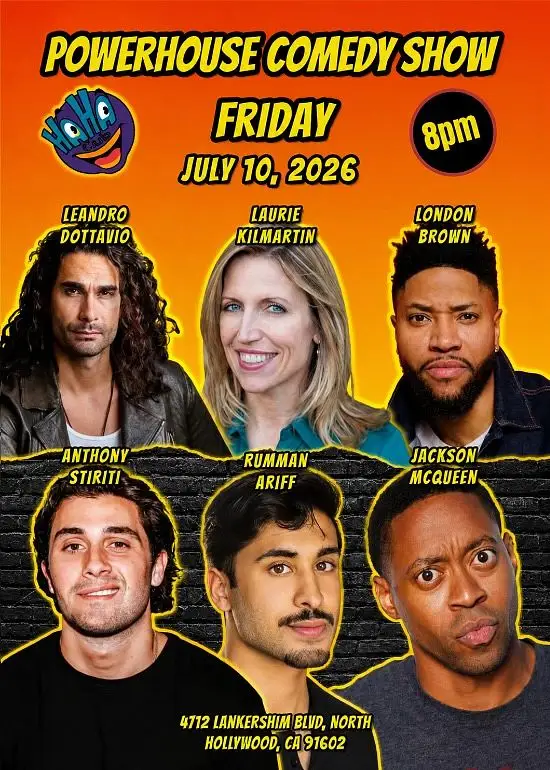 Powerhouse Comedy Show at HaHa Comedy Club