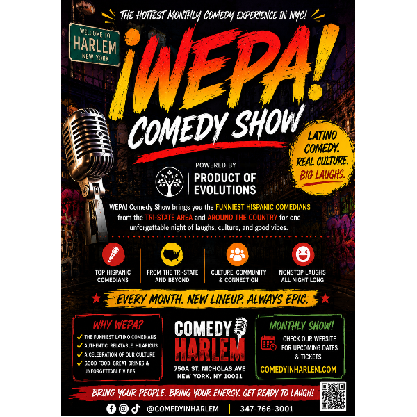 Wepa Comedy Show at Comedy in Harlem