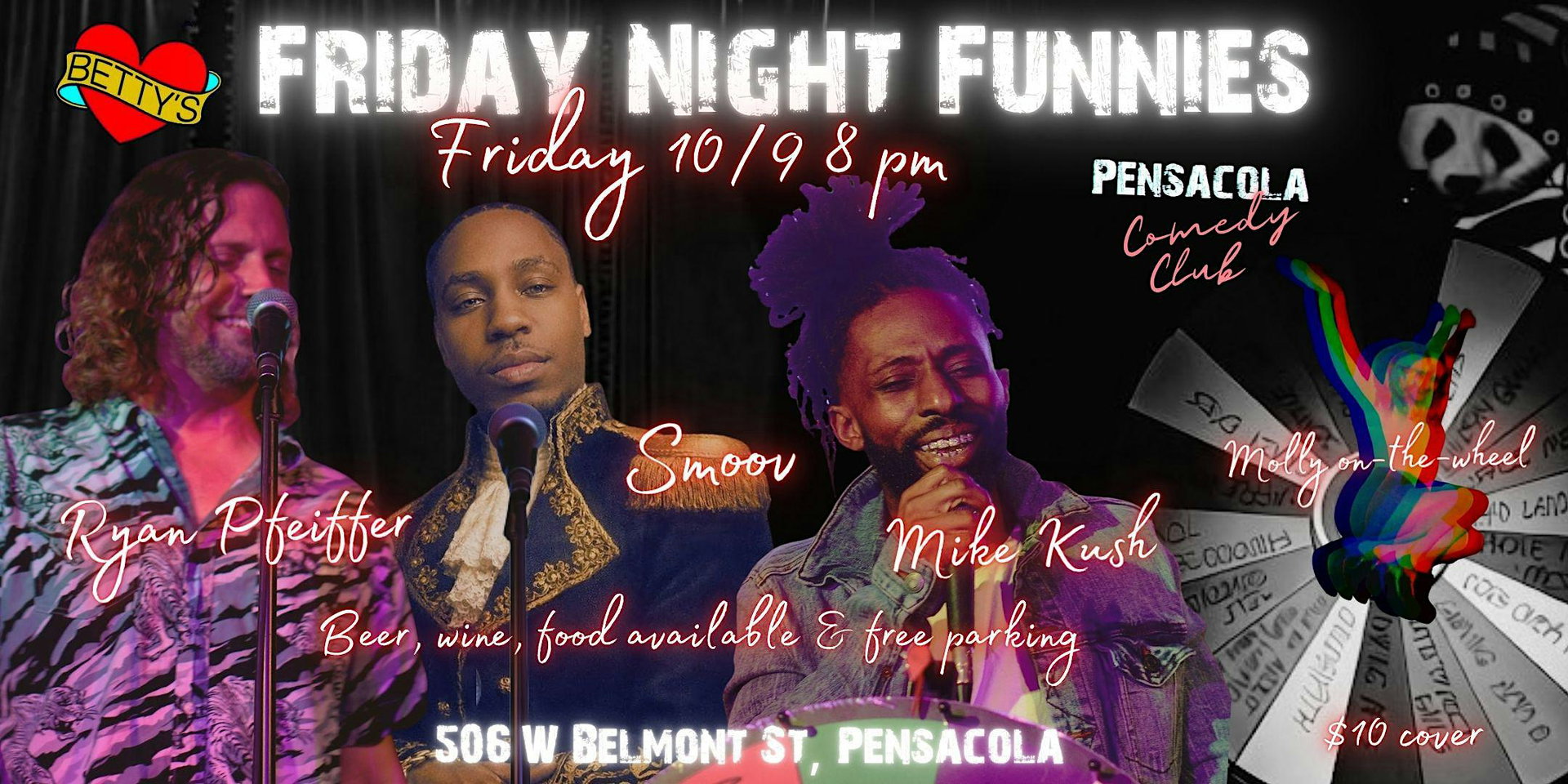 Friday Night Funnies at Pensacola Comedy Club