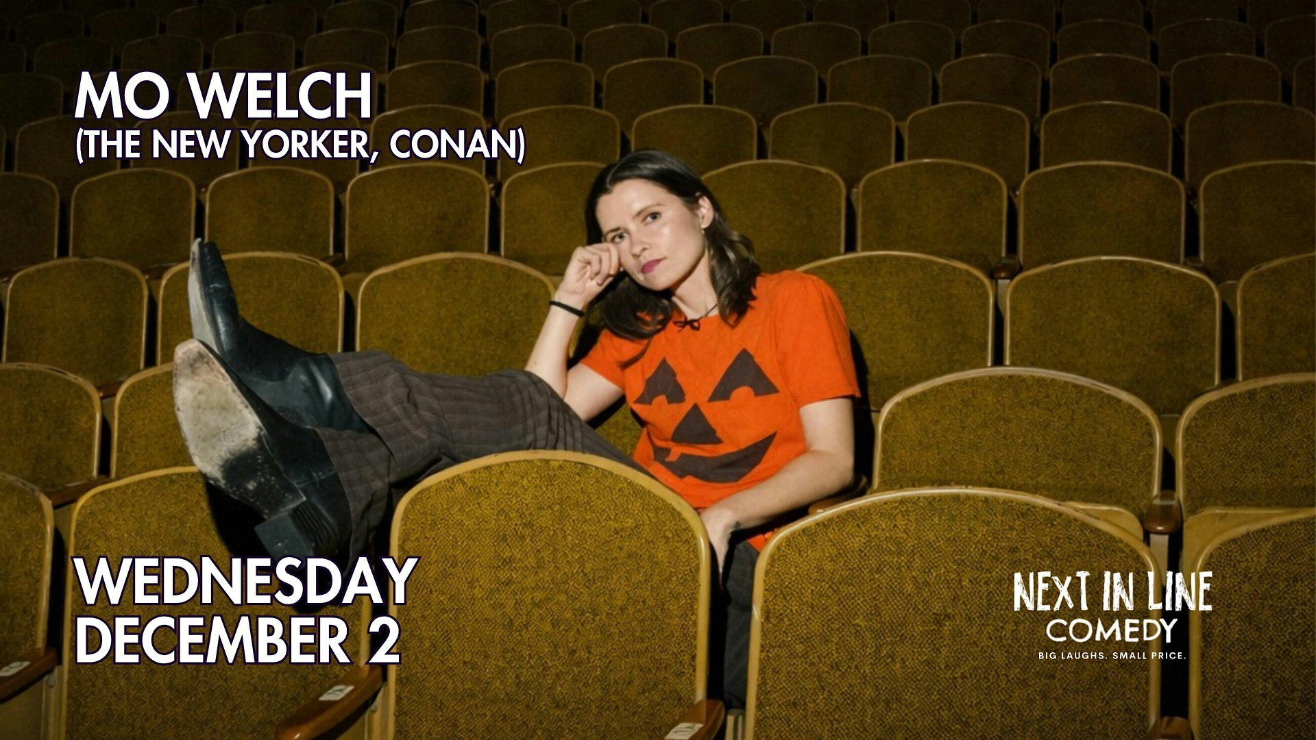 Mo Welch at Next In Line Comedy