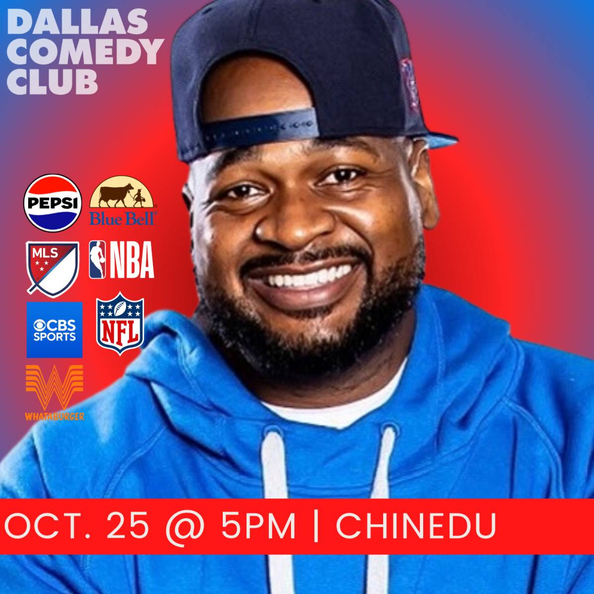 Chinedu, Live! at Dallas Comedy Club