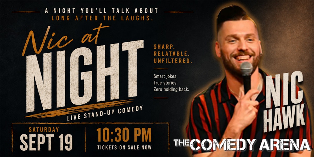 Nic at Night at The Comedy Arena
