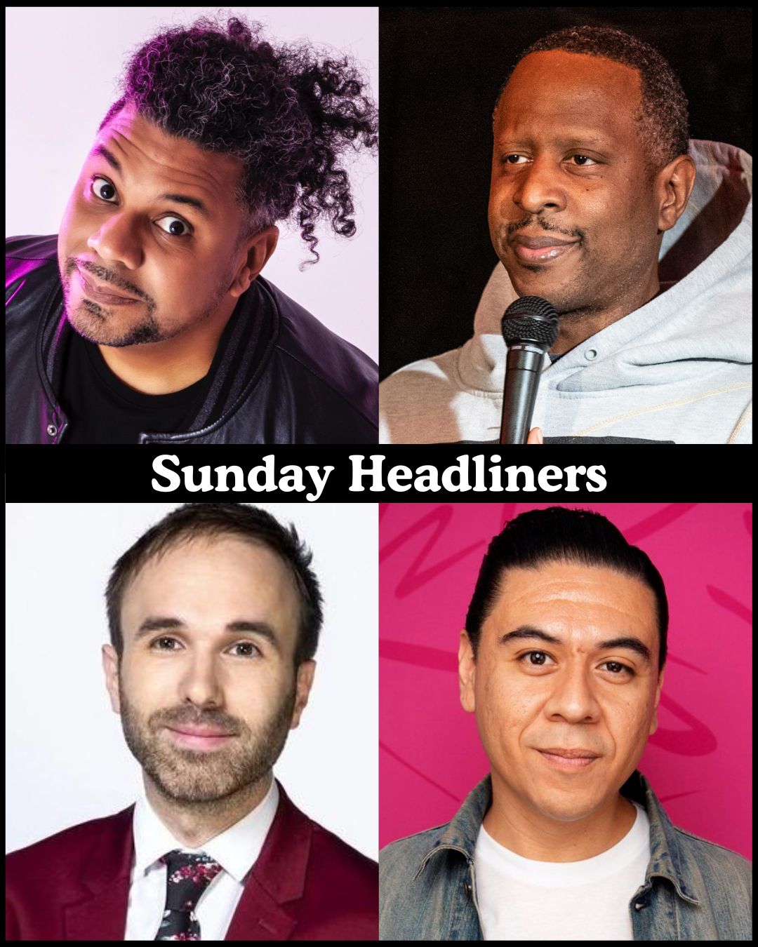 Sunday Headliners at The Comedy Store