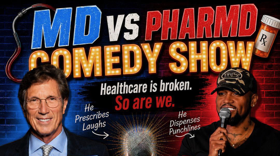 MD VS. PharmD White Coat Comedy Show at Comedy Plex Comedy Club