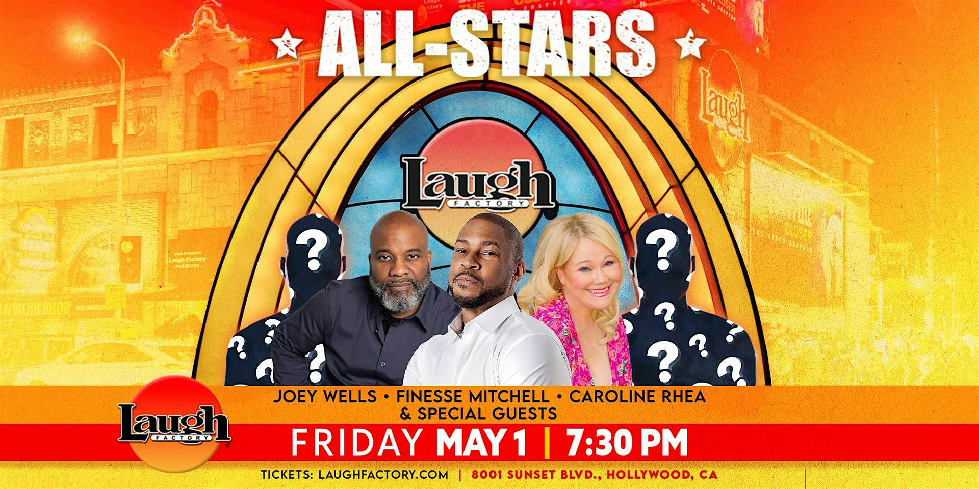 Friday Night All-Stars at The Laugh Factory Hollywood