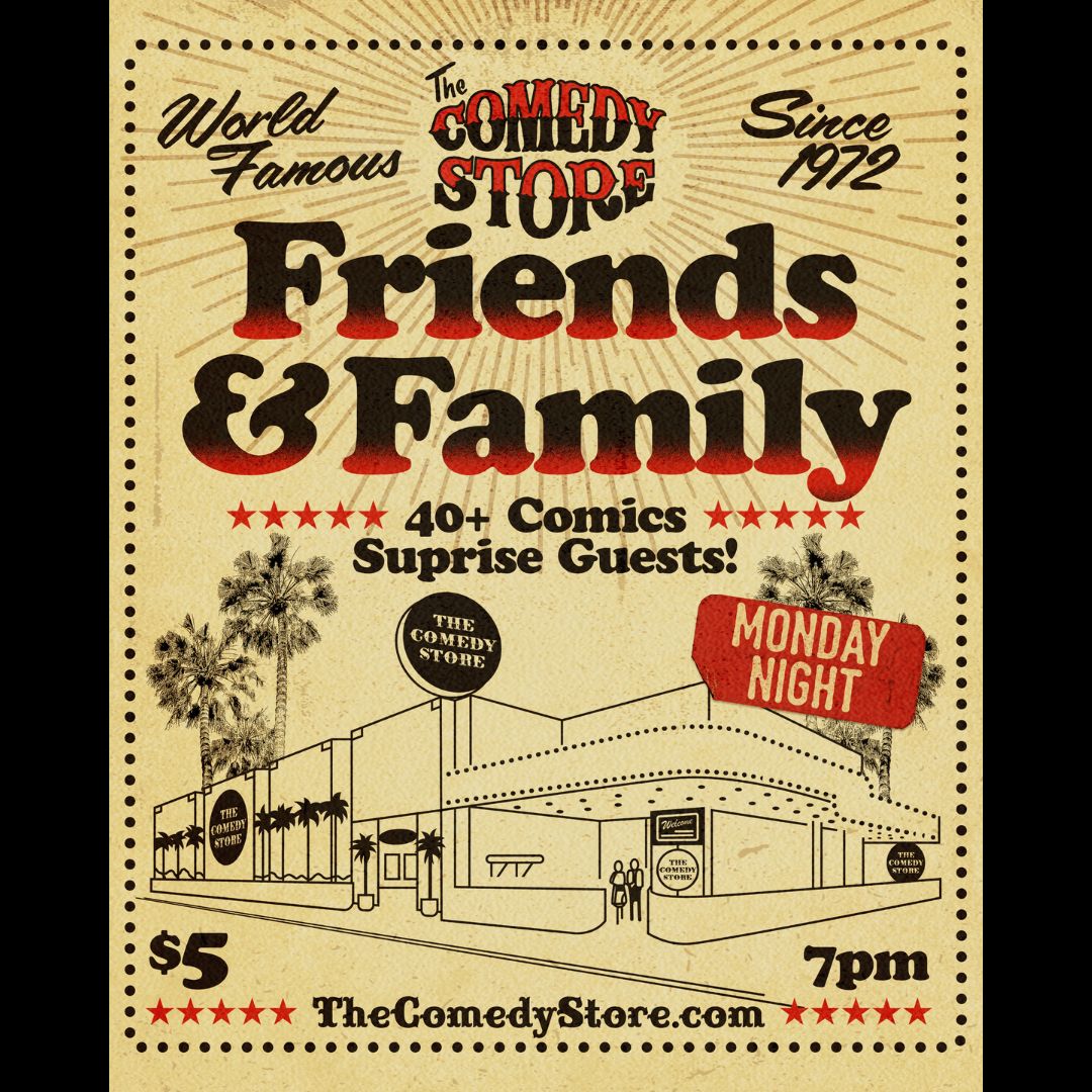 Potluck: Friends & Family at The Comedy Store