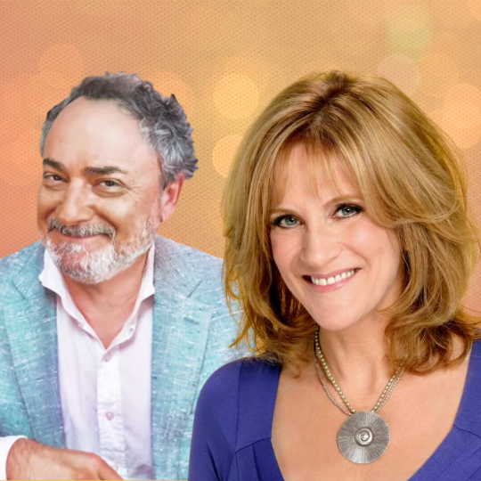 Kevin Pollak and Carol Leifer at Flappers