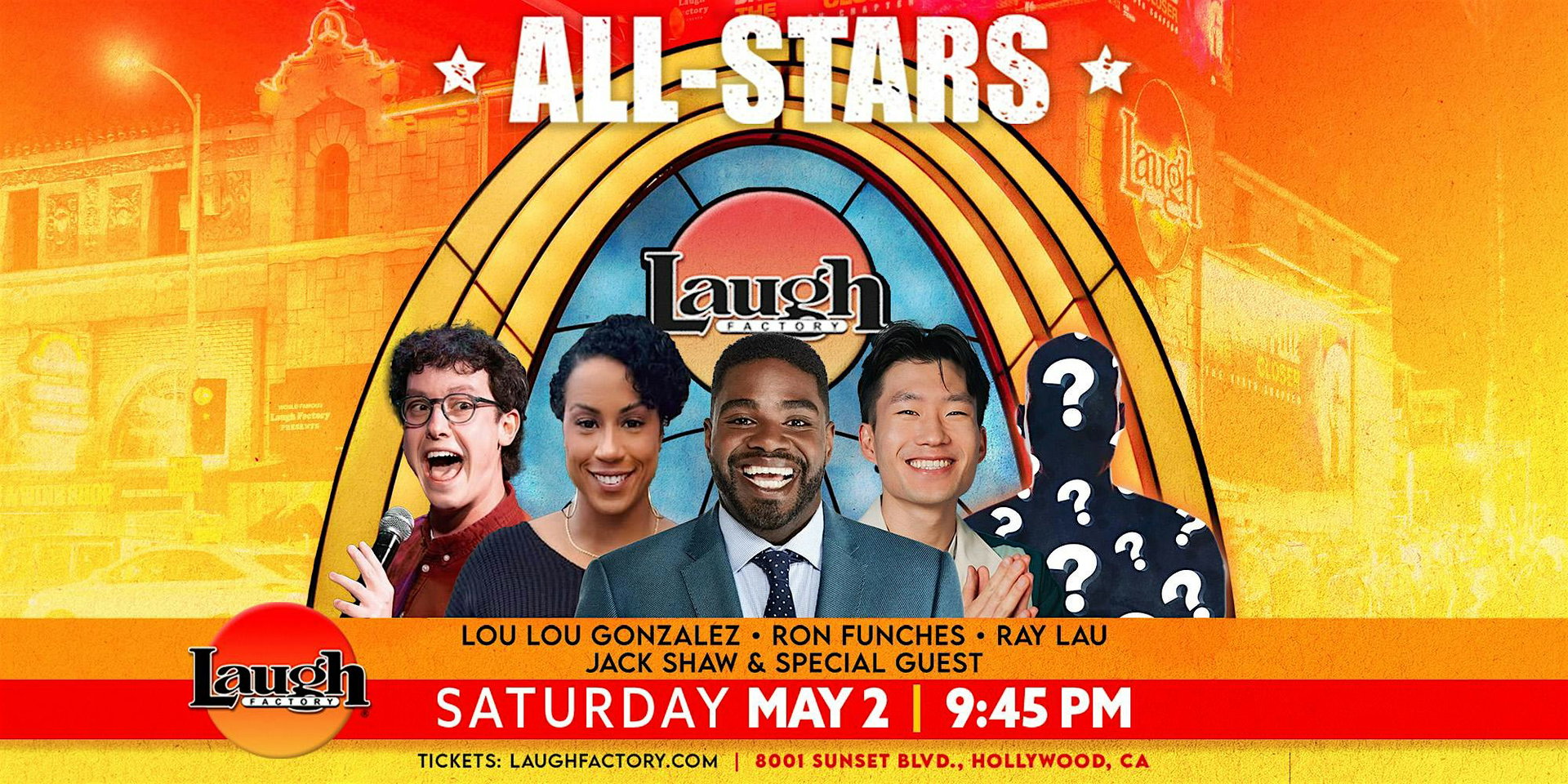 Saturday Night All-Stars at The Laugh Factory Hollywood