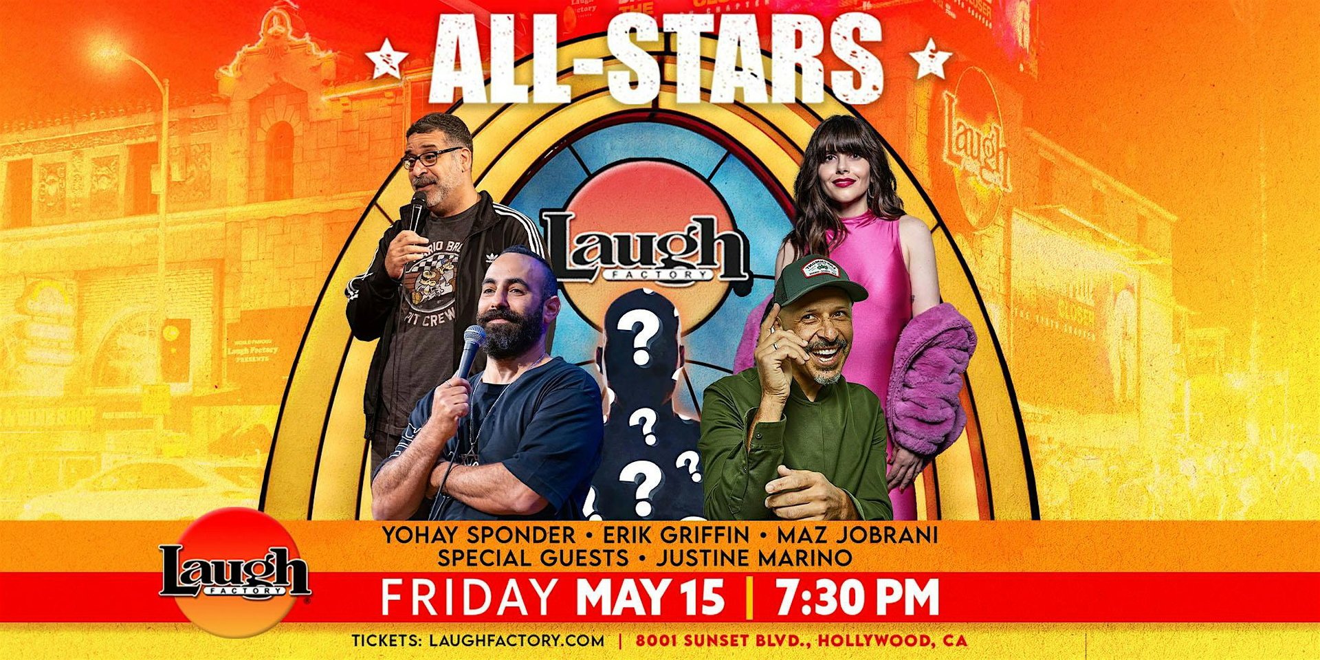 Friday Night All-Stars at The Laugh Factory Hollywood