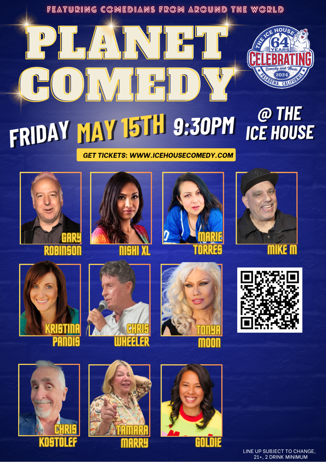 Planet Comedy at The Ice House