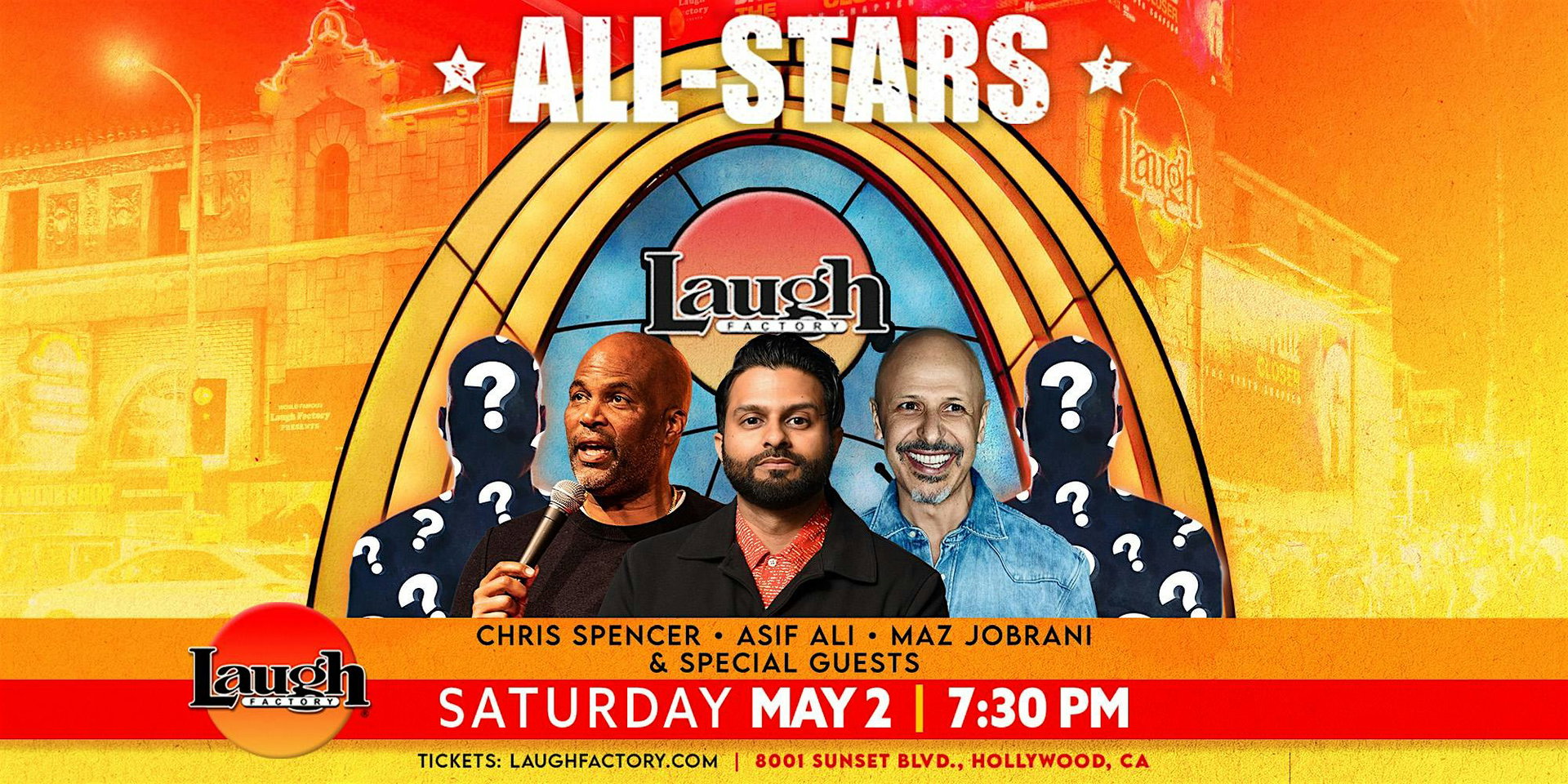 Saturday Night All-Stars at The Laugh Factory Hollywood