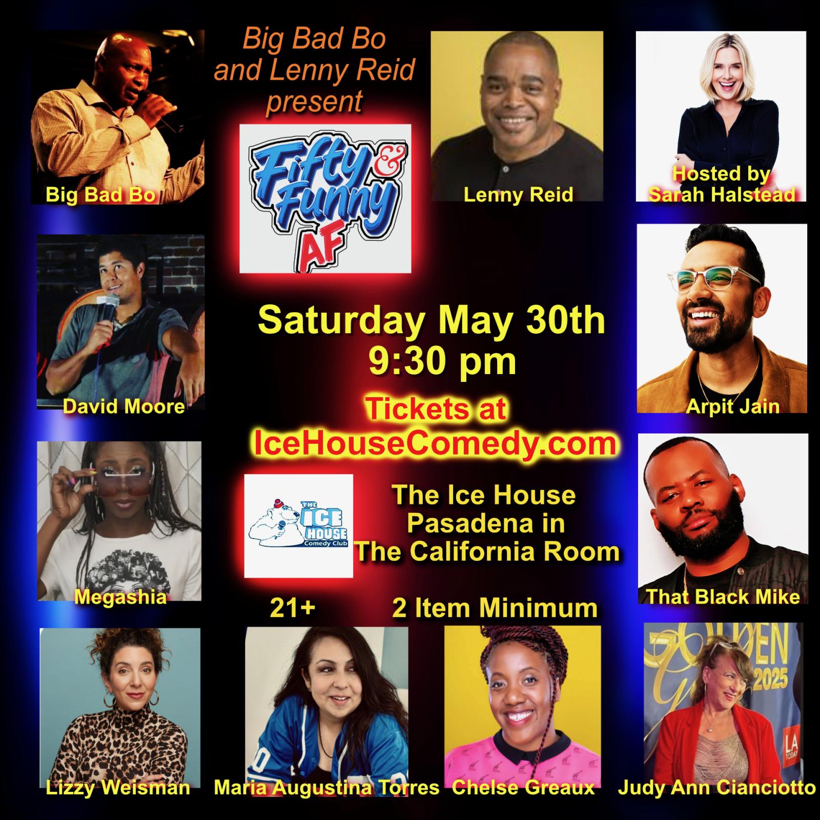 Fifty and Funny AF at The Ice House