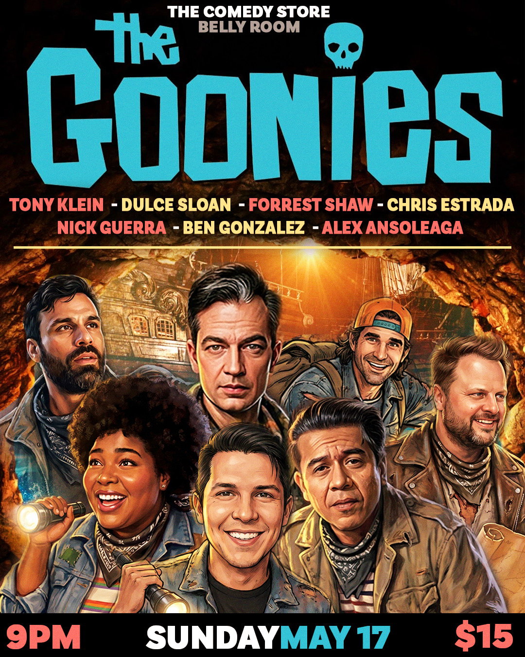 The Goonies at The Comedy Store
