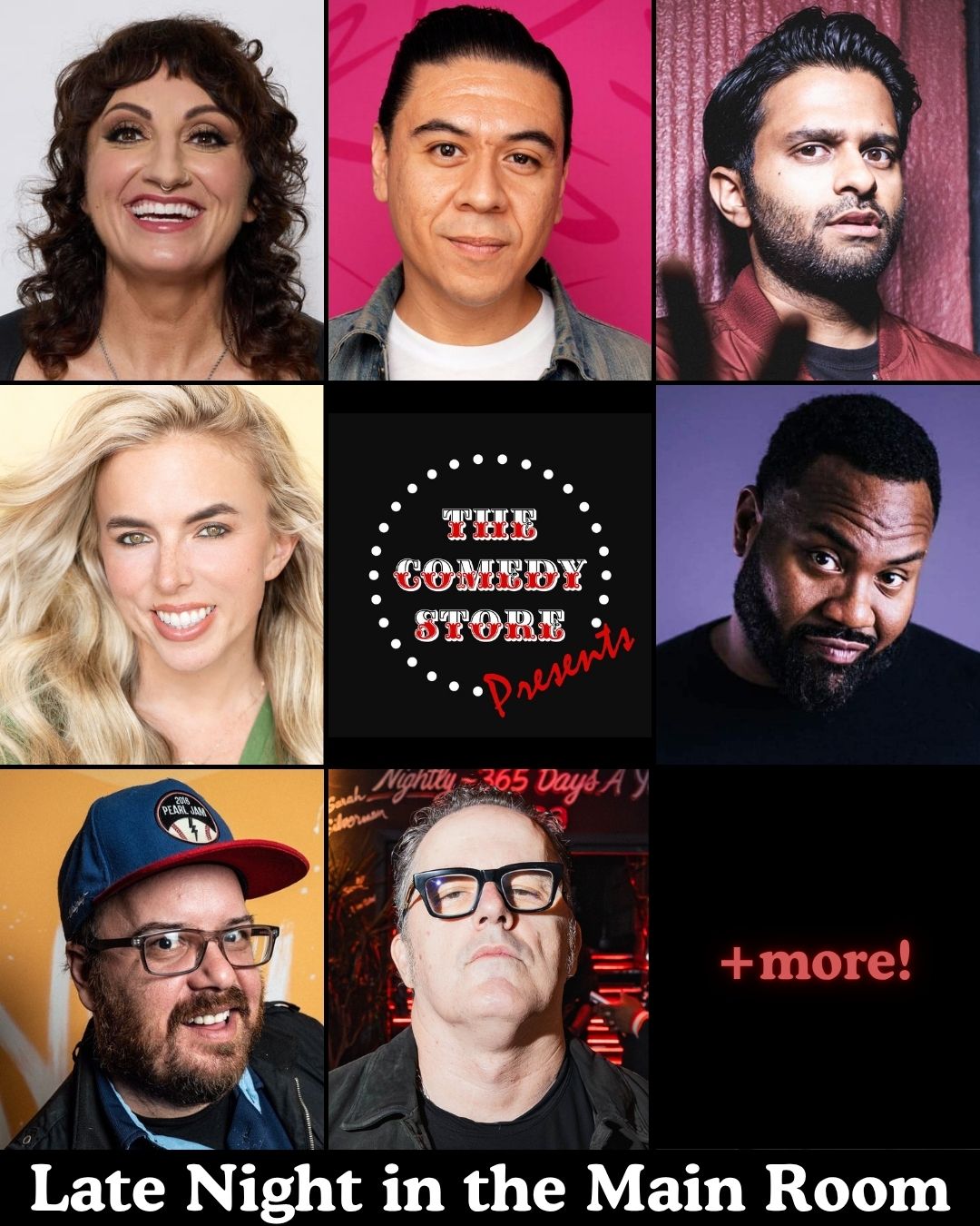 Late Night in the Main Room at The Comedy Store