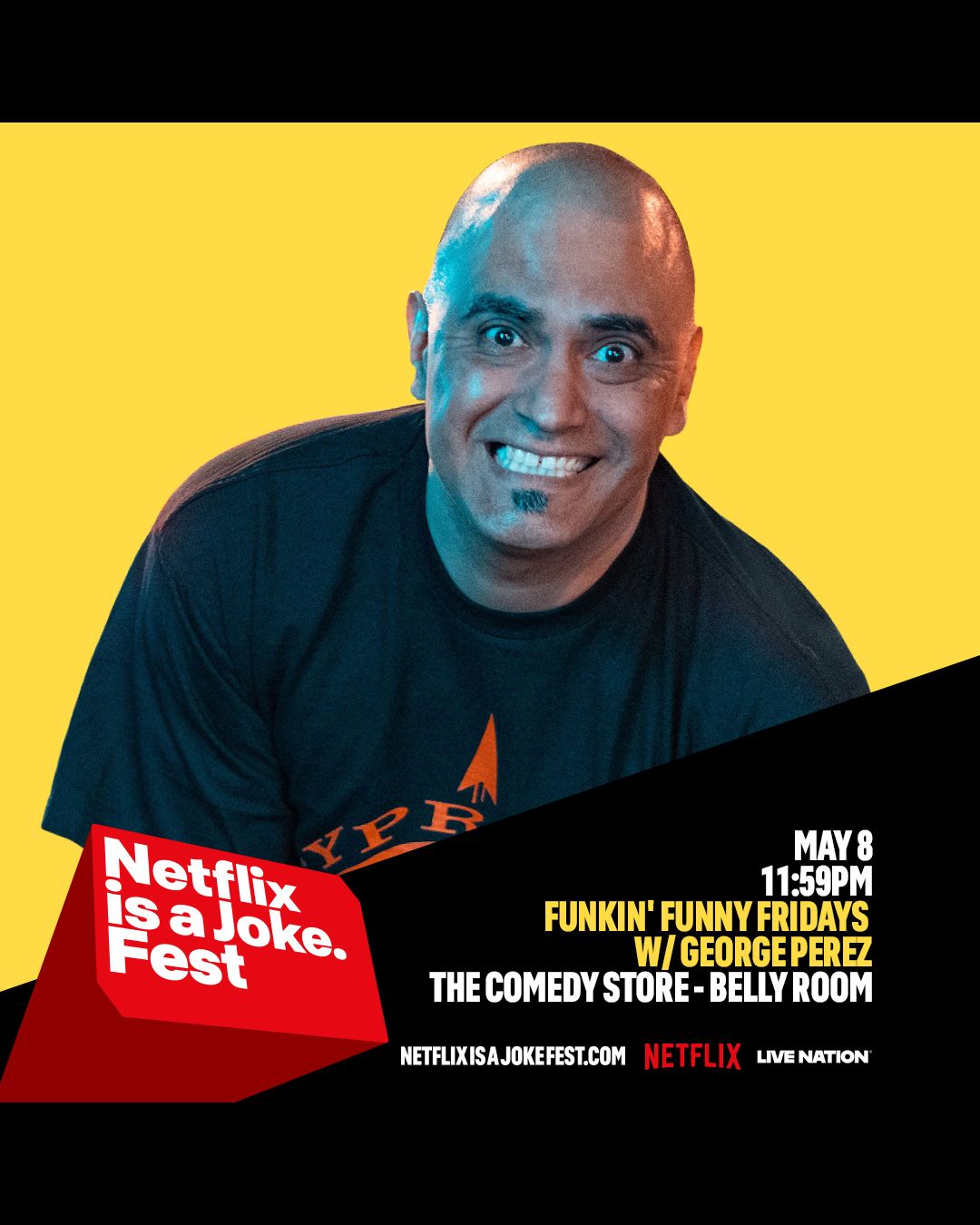 Netflix Is A Joke Fest: Funkin' Funny Fridays at The Comedy Store
