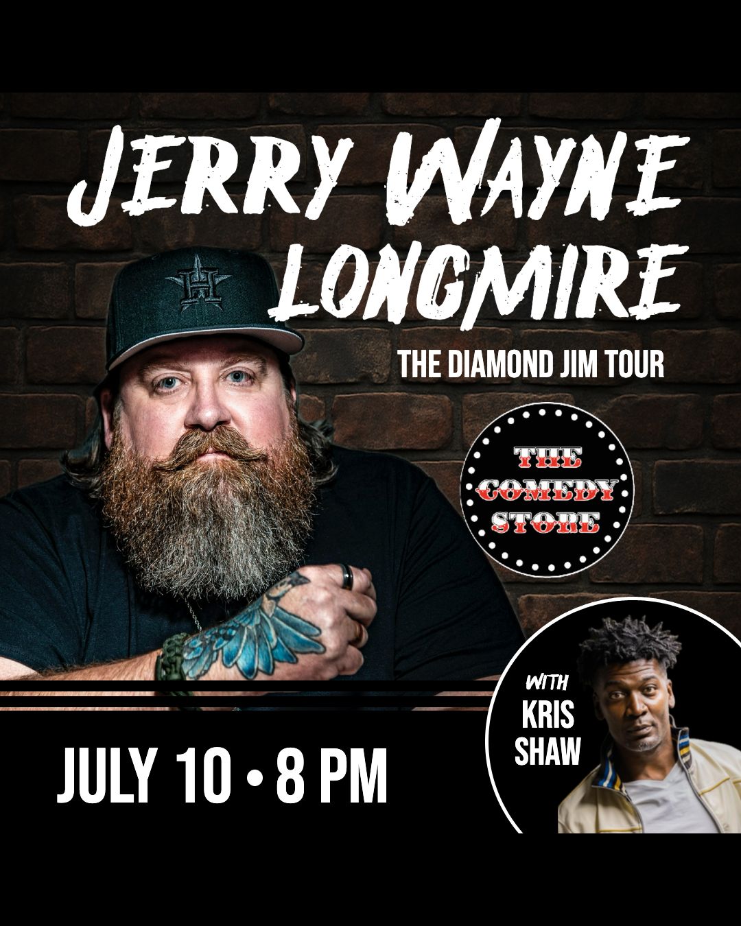 Jerry Wayne Longmire - The Diamond Jim Tour at The Comedy Store