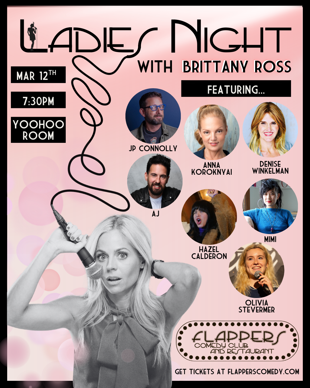 Ladies Night with Brittany Ross at Flappers