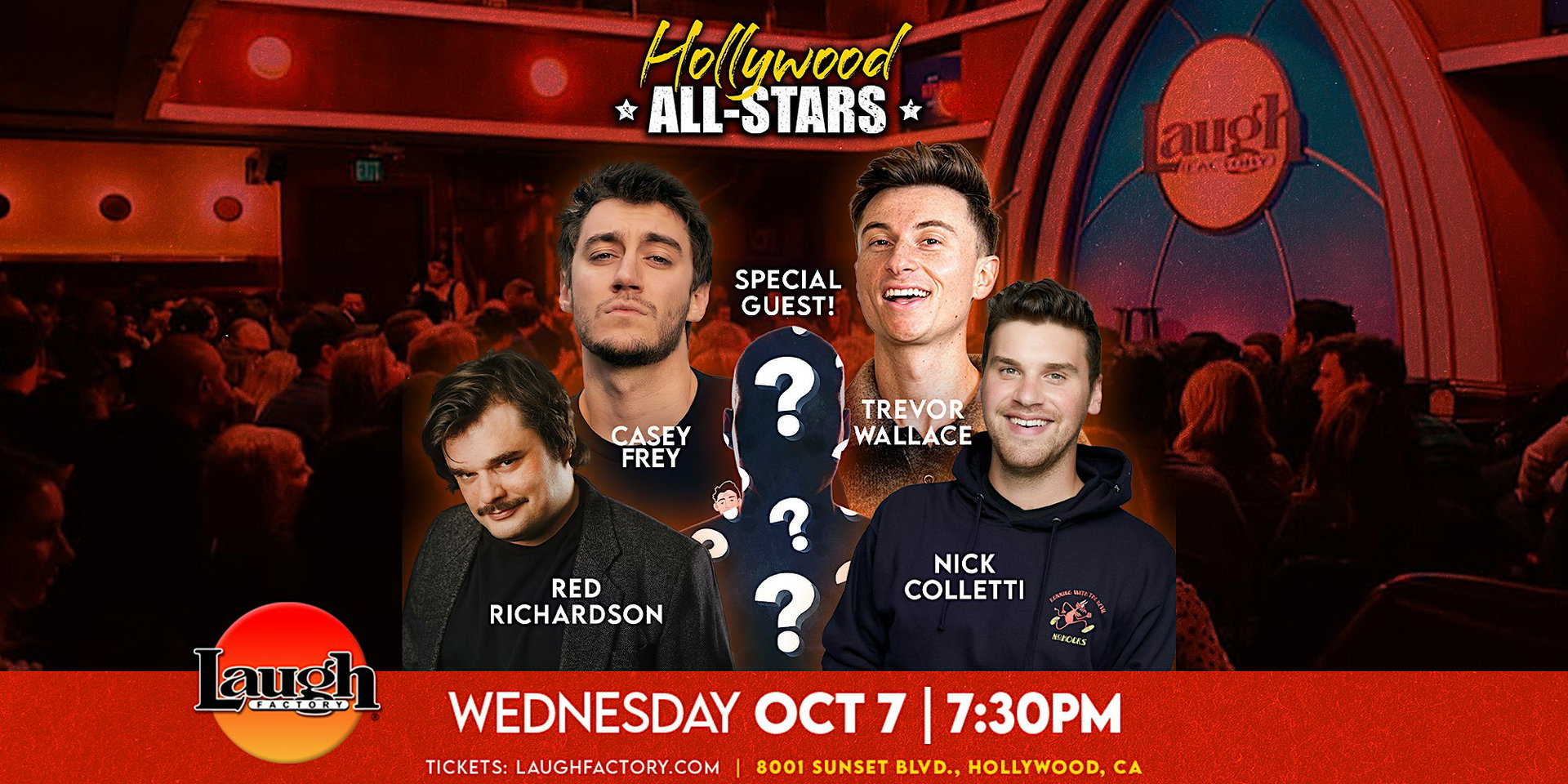 Hollywood All-Stars at The Laugh Factory Hollywood
