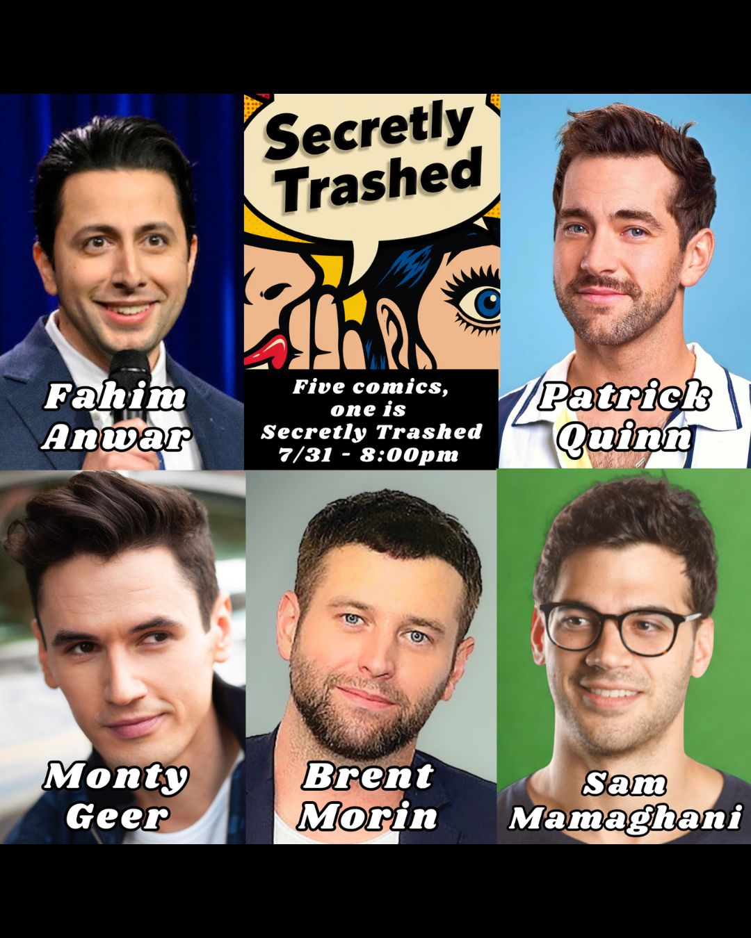 Secretly Trashed at The Comedy Store