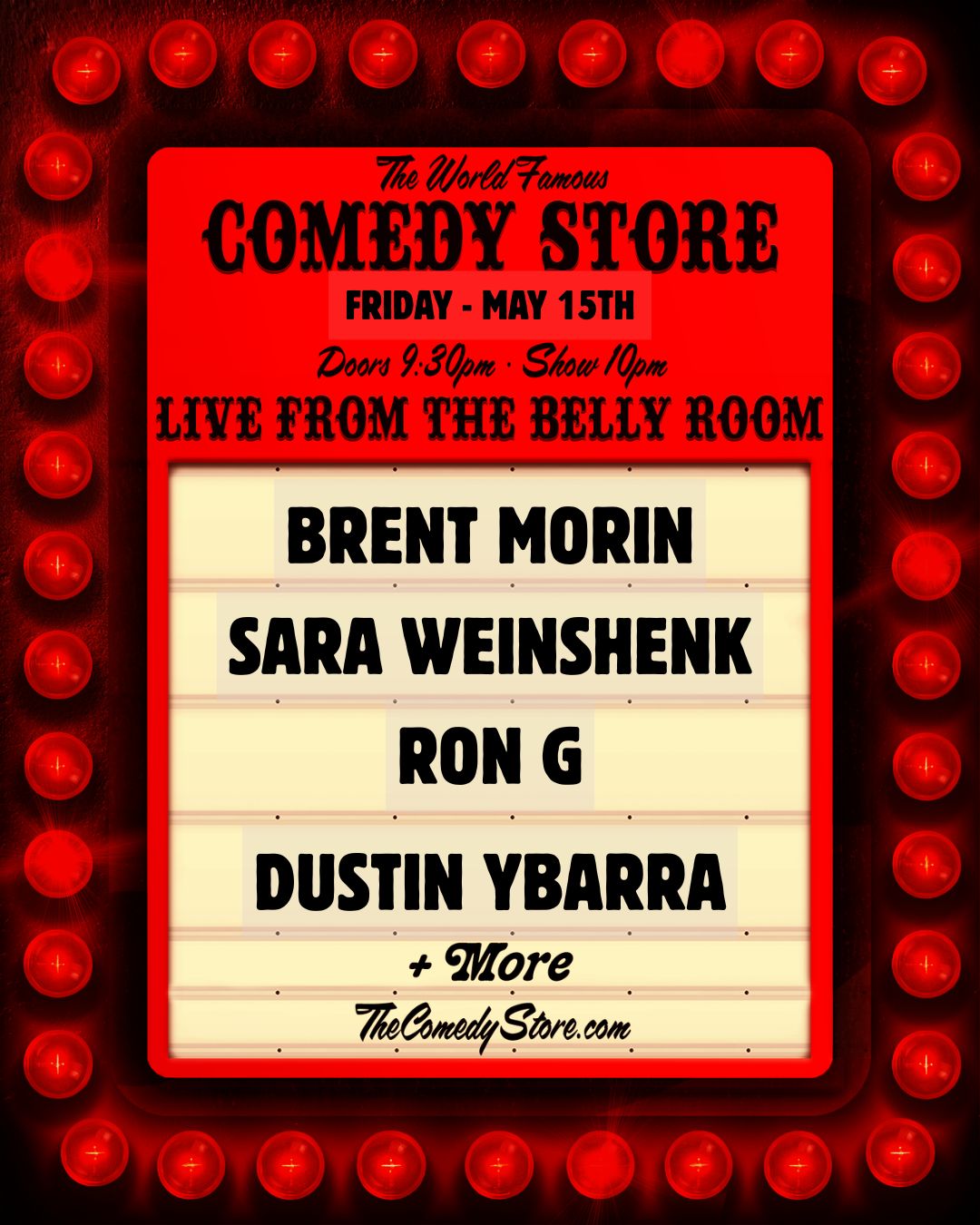 Live from the Belly Room at The Comedy Store