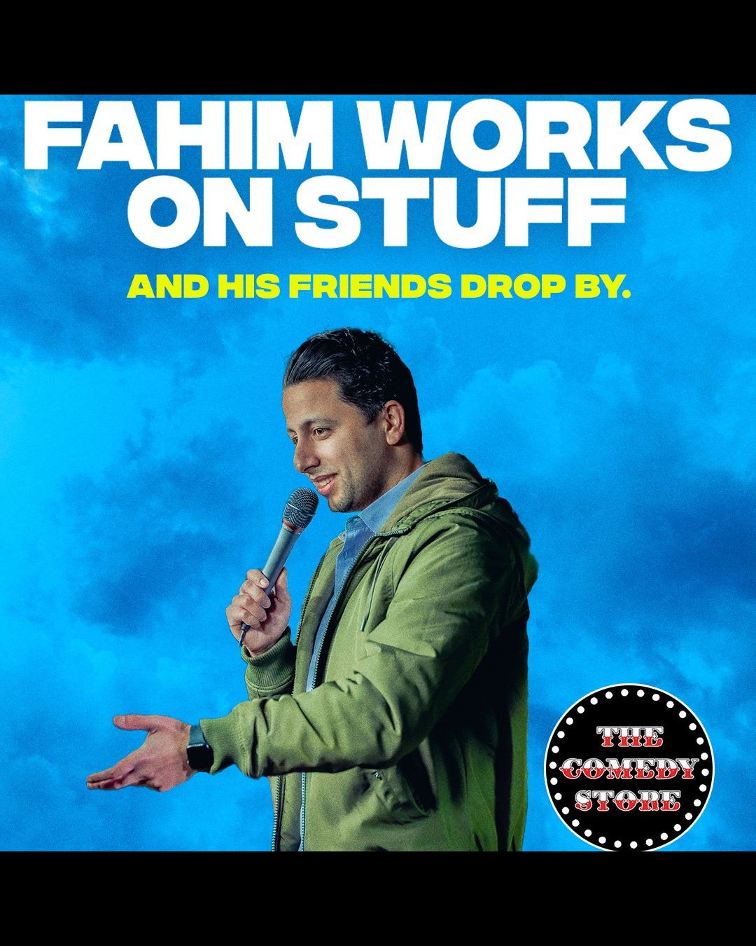 Fahim Works On Stuff and His Friends Drop By at The Comedy Store