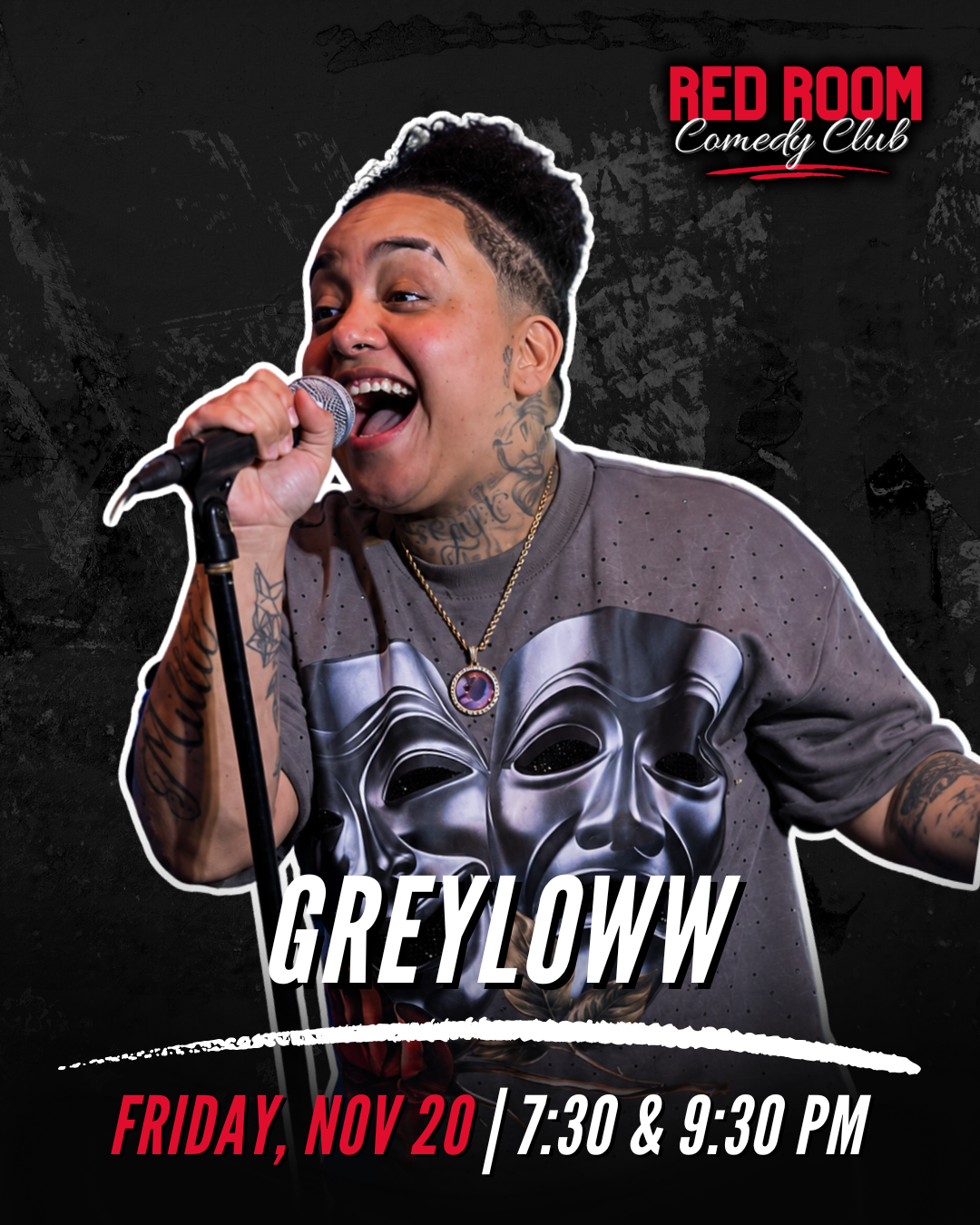 GREYLOWW at RED ROOM Comedy Club