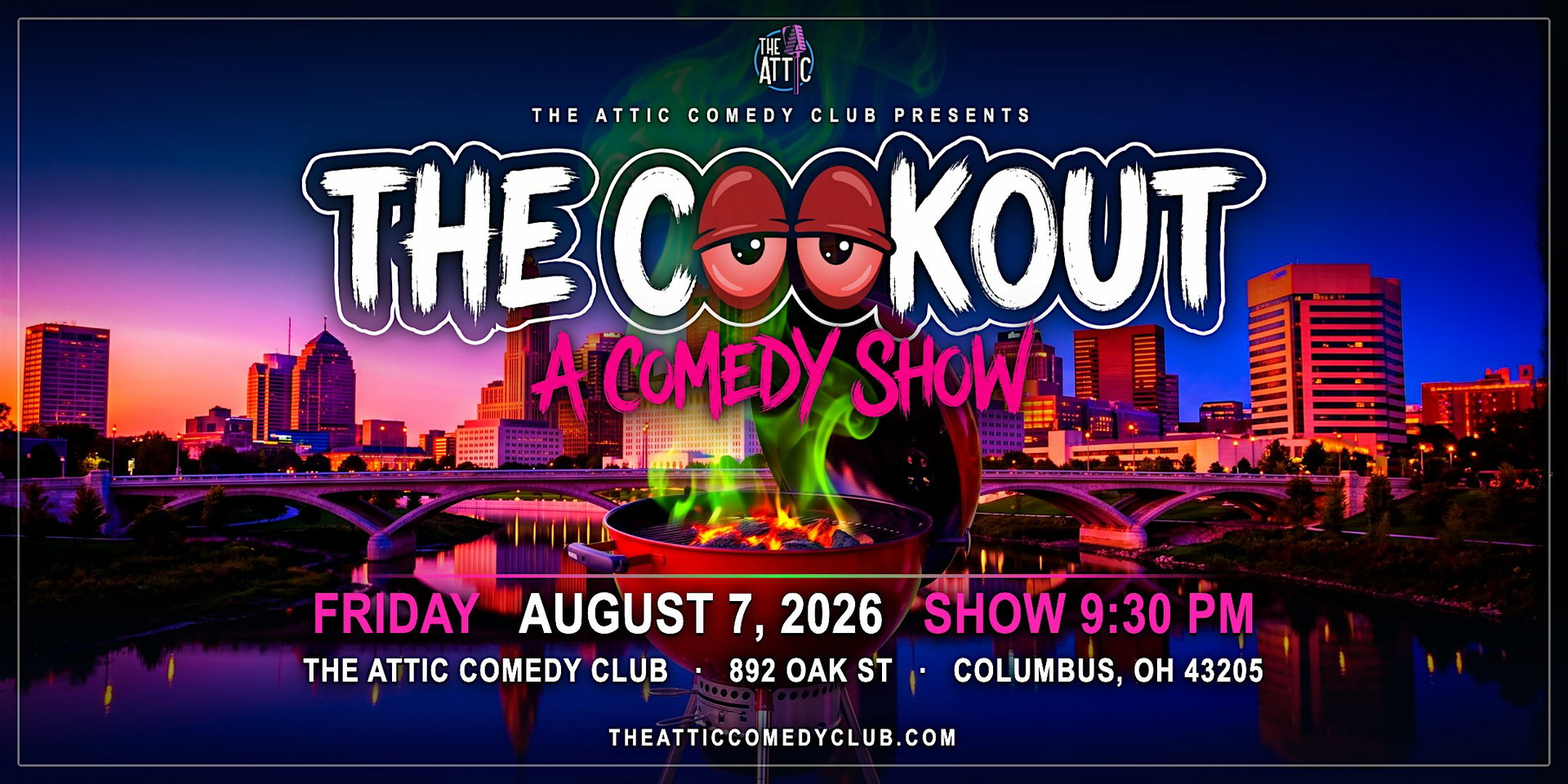 The Cookout Comedy Show at The Attic Comedy Club