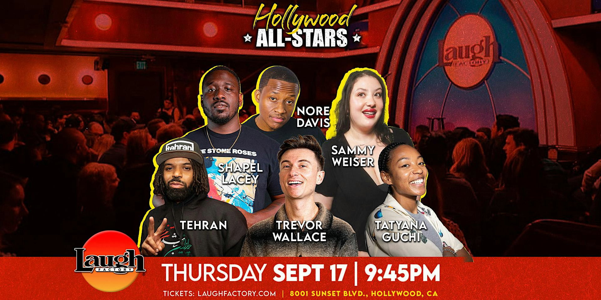 Hollywood All-Stars at The Laugh Factory Hollywood