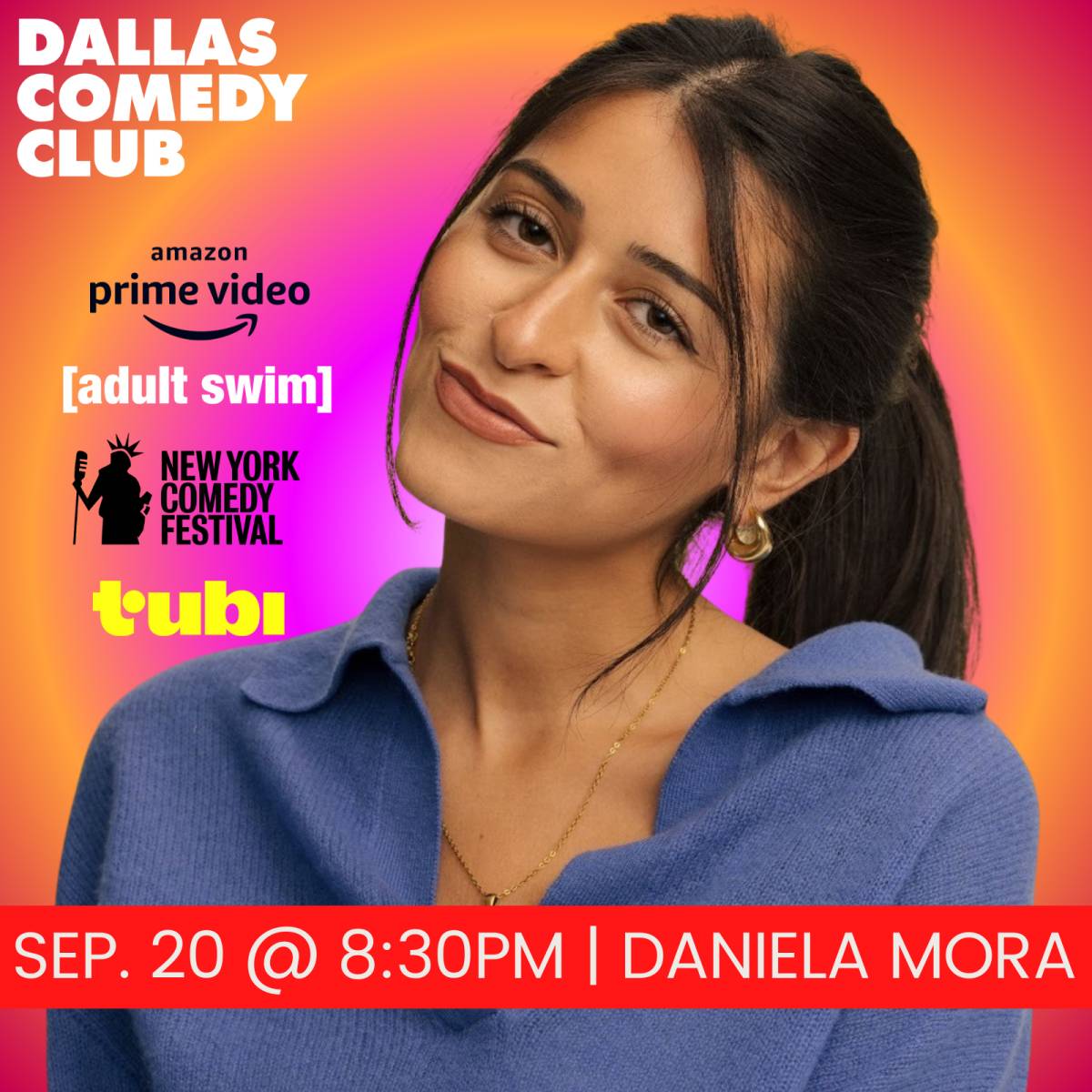 Daniela Mora at Dallas Comedy Club