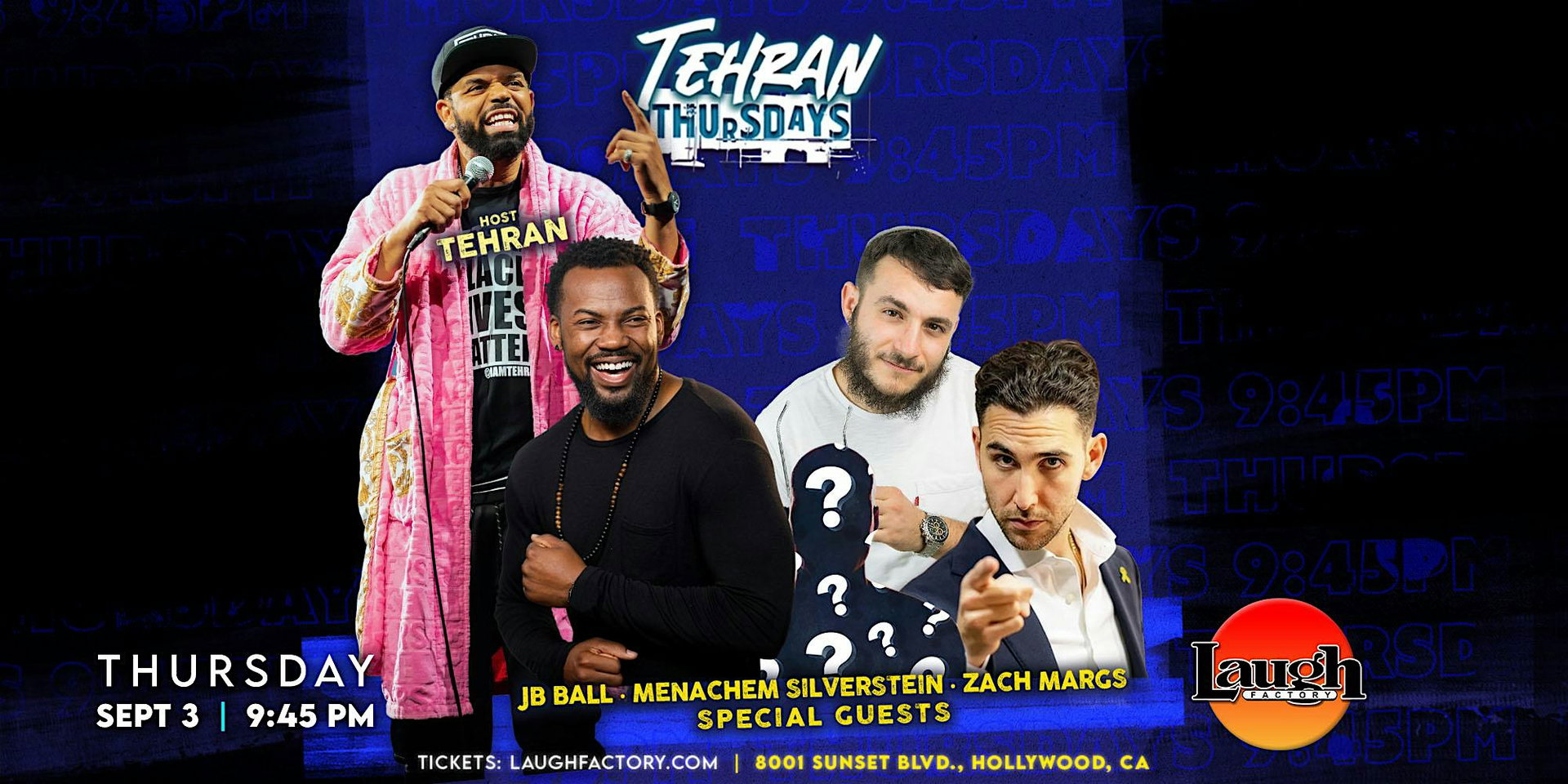 Tehran Thursdays at The Laugh Factory Hollywood