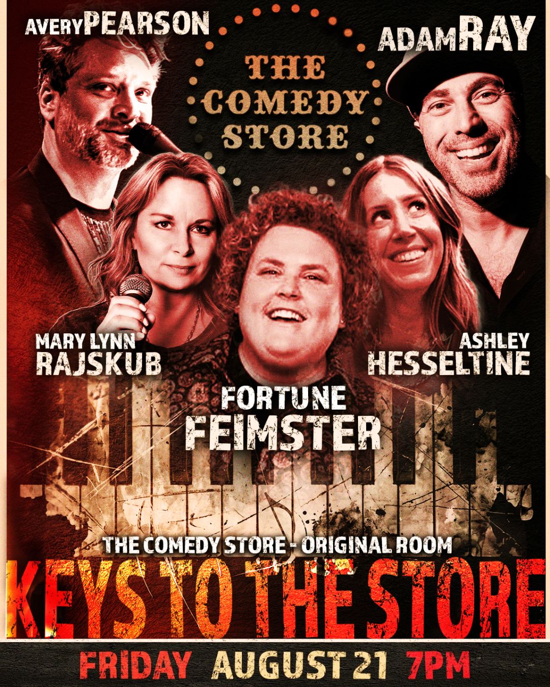 Keys to the Store at The Comedy Store