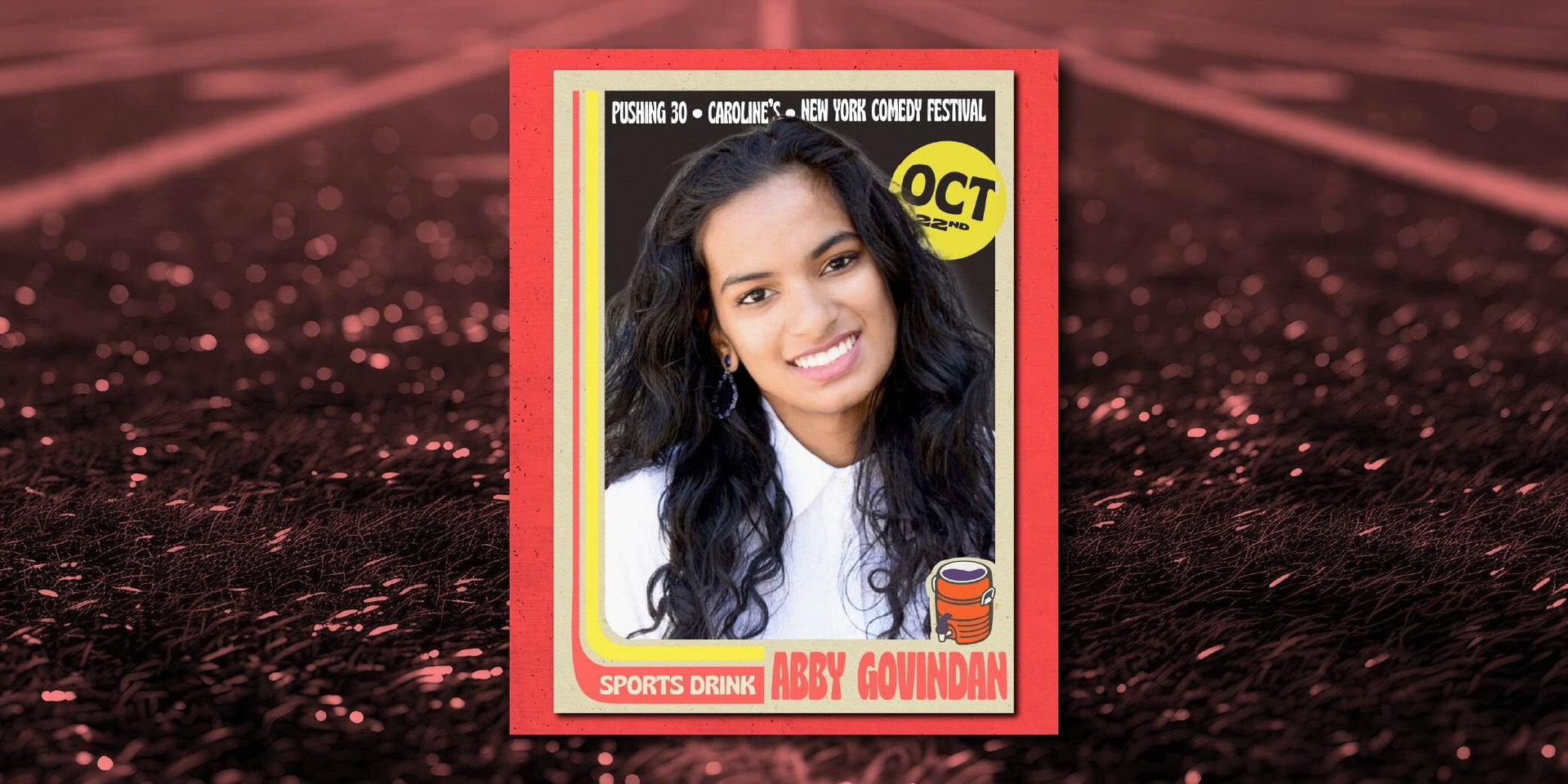Abby Govindan at SPORTS DRINK: Café & Comedy Club