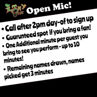 Open Mic Night at Loony Bin Comedy Club Little Rock