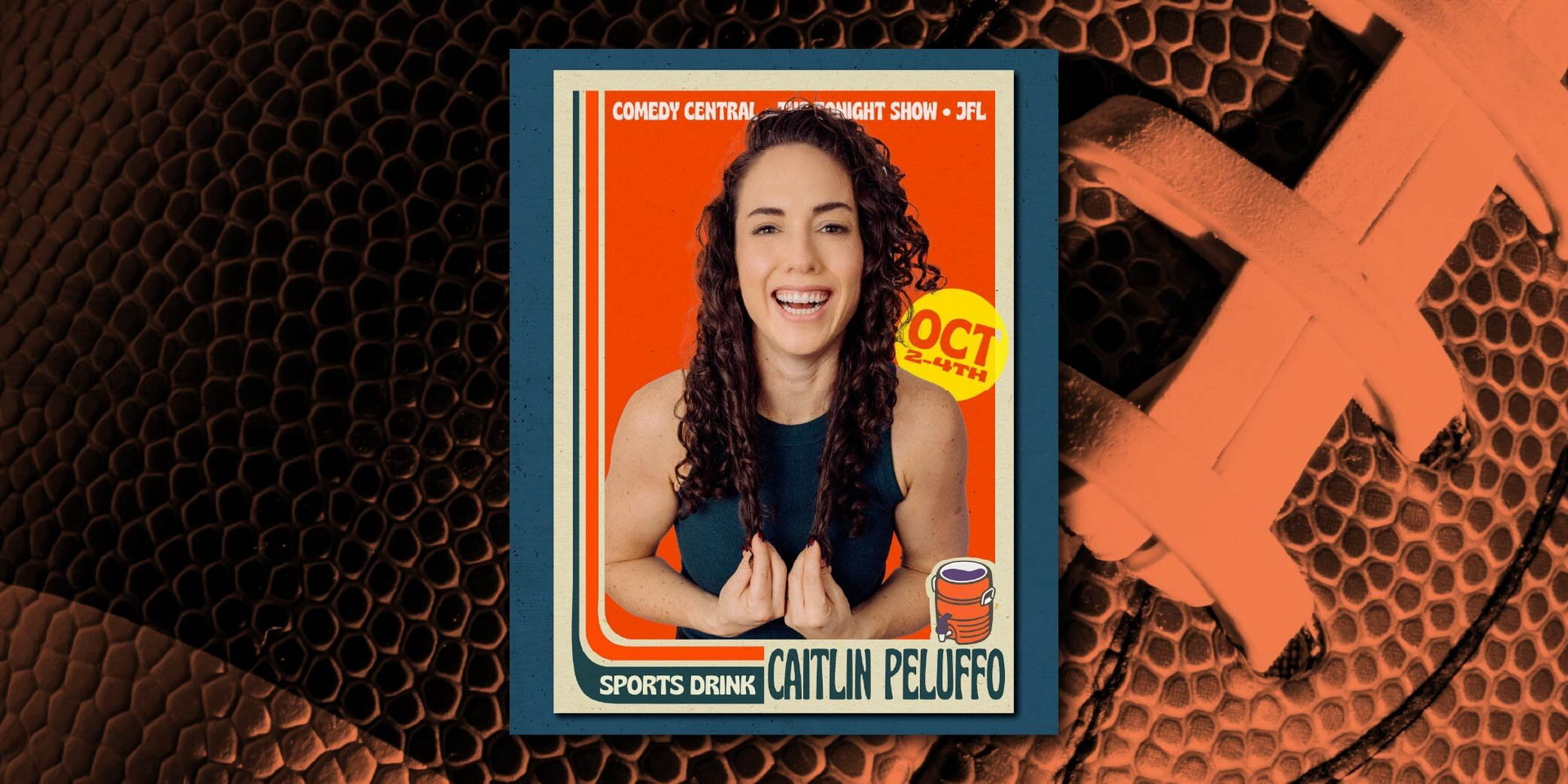Caitlin Peluffo at SPORTS DRINK: Café & Comedy Club